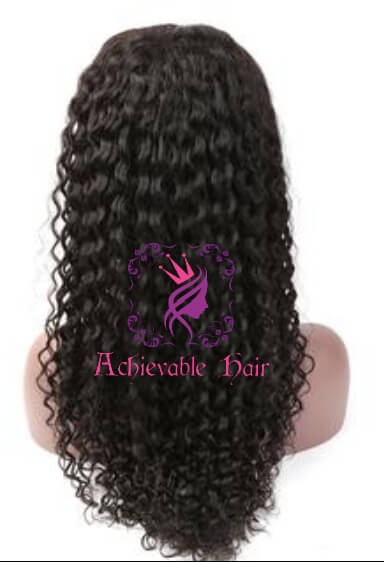 10A Malaysian Lace Front Wig- Kinky Curly