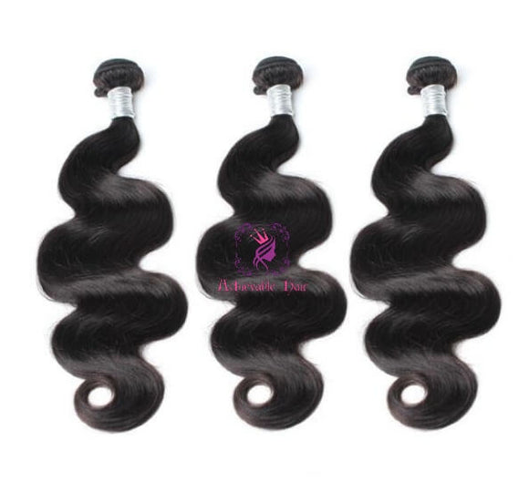 3 Hair Bundles-10A Brazilian BodyWave Hair