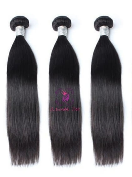 3 Hair Bundles -9A Peruvian Straight Hair